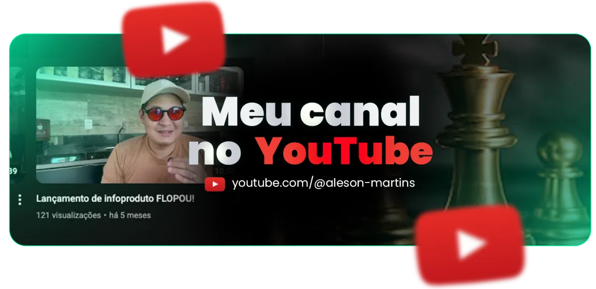 Meu canal no YouTube